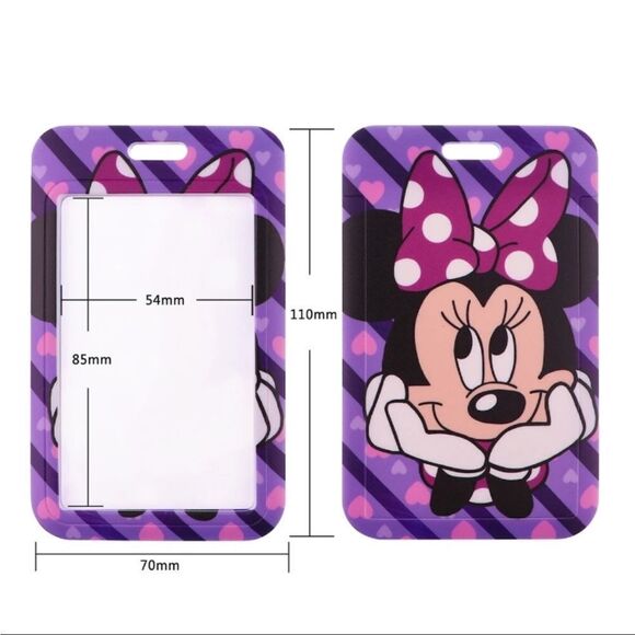 Minnie Mouse Disney Lanyard/ID Cardholder - Picture 2 of 3